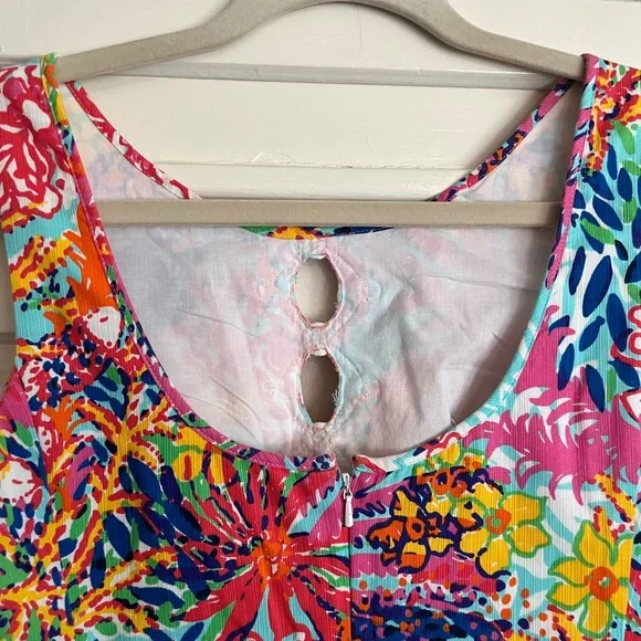 Lilly Pulitzer Ember shift - fishing for compliments dress size 8 - Picture 6 of 14